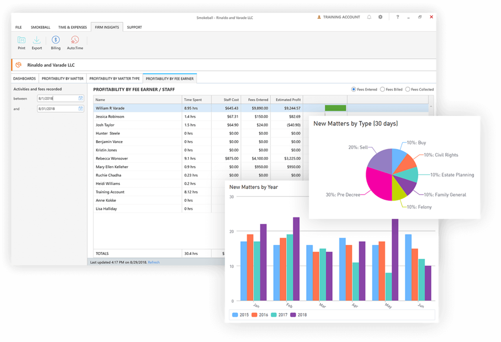 Legal Timekeeping Software