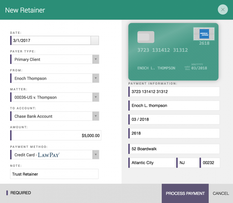 Credit Card Payments